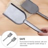 Cabilock 2Pcs Long Ash Handheld BBQ Charcoal Ash Poker Scoop