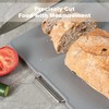 KOFRAND Plastic Cutting Boards with Grinding Area and Measurement, Cutting