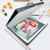 Lineco Folio Storage Box, Clamshell Design with Metal Edge. 16.5x20.5x1.75