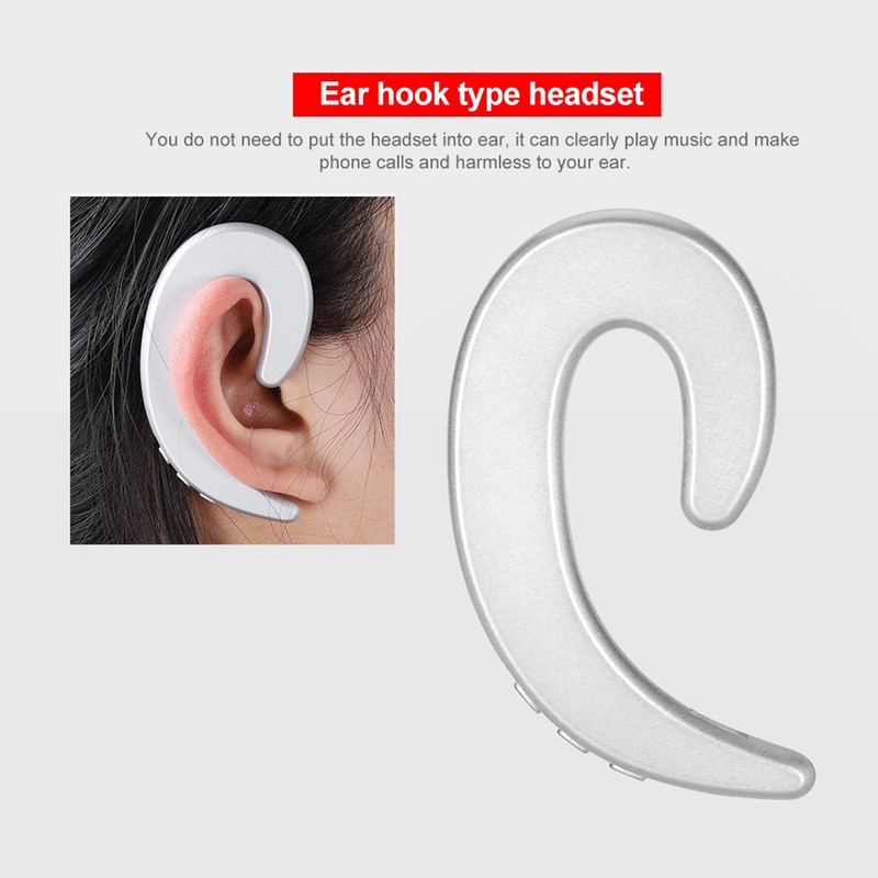 Bluetooth Headphone Wireless Painless Bone Conduction Earphone for Hands Free