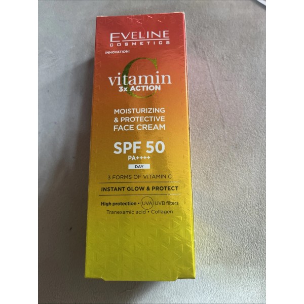 Eveline Cosmetics Vitamin C 3X Moisturizing Day Cream SPF 50