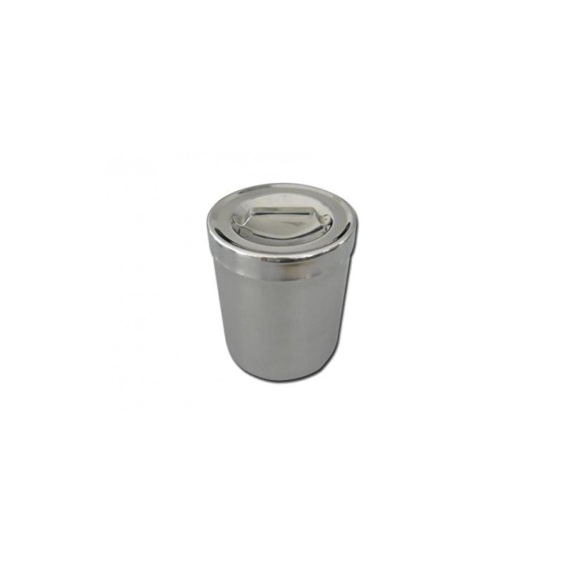 GIMA 131 Stainless Steel Glass with Lid 1 Litre 103mm