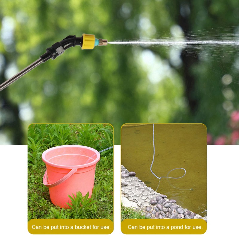 Electric Sprayer Battery Powered Watering Wand Auto Pumping Sprayer for