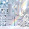 cure Healing Ice Mag Dia Mag Transparent Magnetic Gel 2-piece