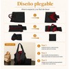 Bolsa de la Compra Reutilizable Plegable, Resistente Bolsa de Comestibles