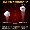 PGM 3-Pack Golf Balls, Durable Surlyn Cover for Distance and