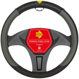 V.I.P. Momo Steering Wheel Cover Steering Wheel Cover ITALY Italy Milan Black/Red