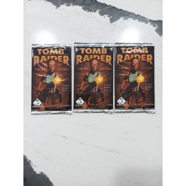 (3) Lara Croft Tomb Raider CCG Base Set Sealed Booster Packs FREE SHIPPING! T315