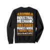 Millwright Throws Tools Industrial Mechanic Sweatshirt