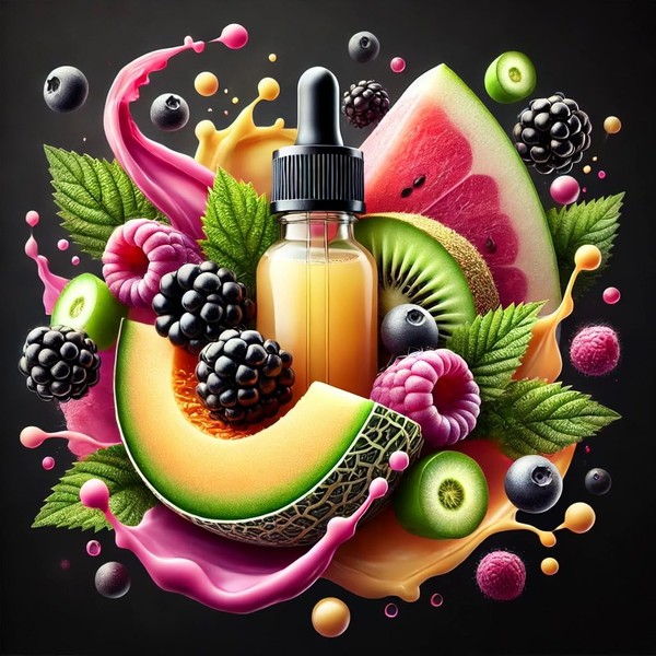 Midnight Melon - Melone-Brombeere Aroma Konzentrat - Vegan - Sasami