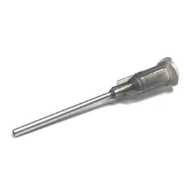 SANANTS -16Ga Blunt Needle 1"- Luer Taper Lock - Precision Applicator (Gray,50Pack) 16Ga X 1＂