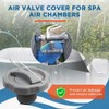 P05767 Air Valve Cap,Replacement One Way Air Valve Cap,Screw Valve