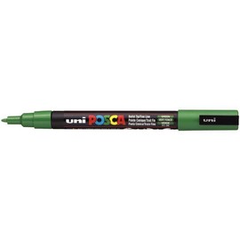 Posca Marker Tapered Tip Fine Line Dark Greenaa
