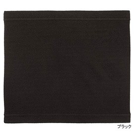 Daiwa DA-98009W Lightweight Stretch Neck Warmer, Black, Free