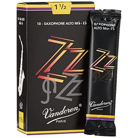 Vandoren ZZ Alto saxophone reeds, box of 10 - Strength 1,5