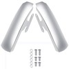 VPZMT Rear Fender Gap Filler Panels Strips Fits for 2009-2013