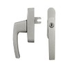 WindowParts WP Original Tilt and Turn Forked/Spaded Aluminium Universal Window Handle (Silver)