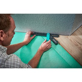 wolfcraft Vinyl Flooring Installation Set, 3 Pieces, 6978000, for the Perfect Installation of Vinyl Floors up to 6 mm Thick