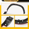 ANDPLAY Front Driver Side Fender Flare Compatible with Toyota Corolla