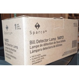 Sparco 9W UV Counterfeit Detecting Lamp Credit Cards Bills Passports etc.  Gray