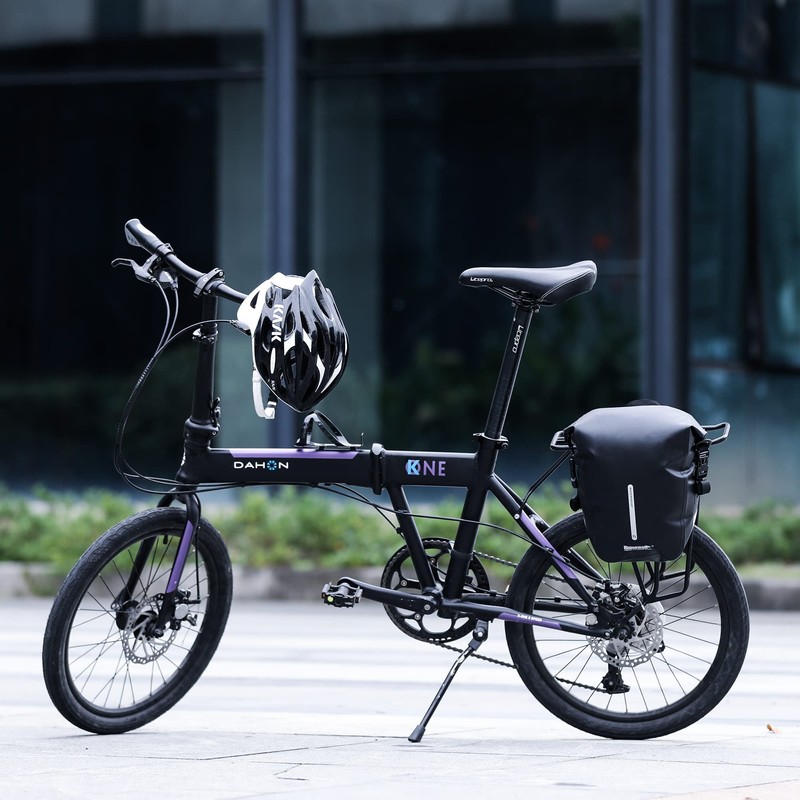 Rhinowalk - Alforja para bicicleta, impermeable, 7 l, con correa