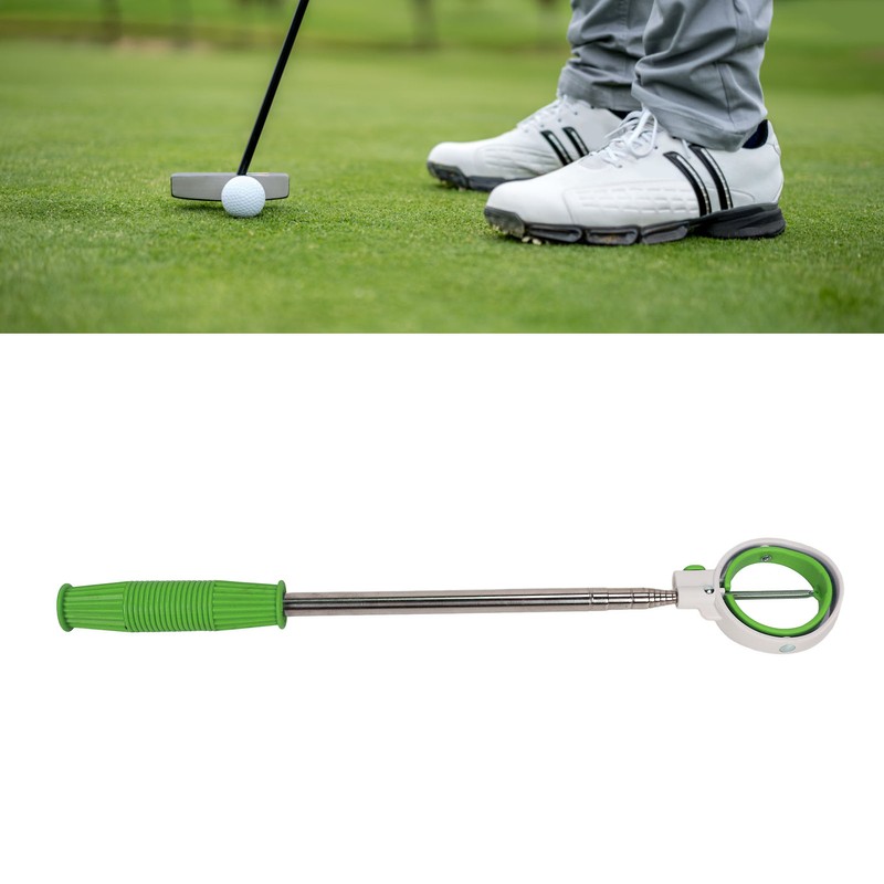 Golf Ball Retriever Telescopic Ball Picker Stainless Steel 8 Sections