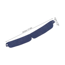 BESPORTBLE Detachable Denim Fake Collar for Women Removable Choker Blouse Accessory to Elevate Your Wardrobe Versatile Design for Sweaters Shirts