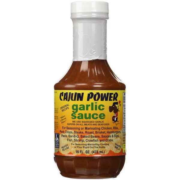 Cajun Power Garlic Sauce Original Recipe, 16 Oz