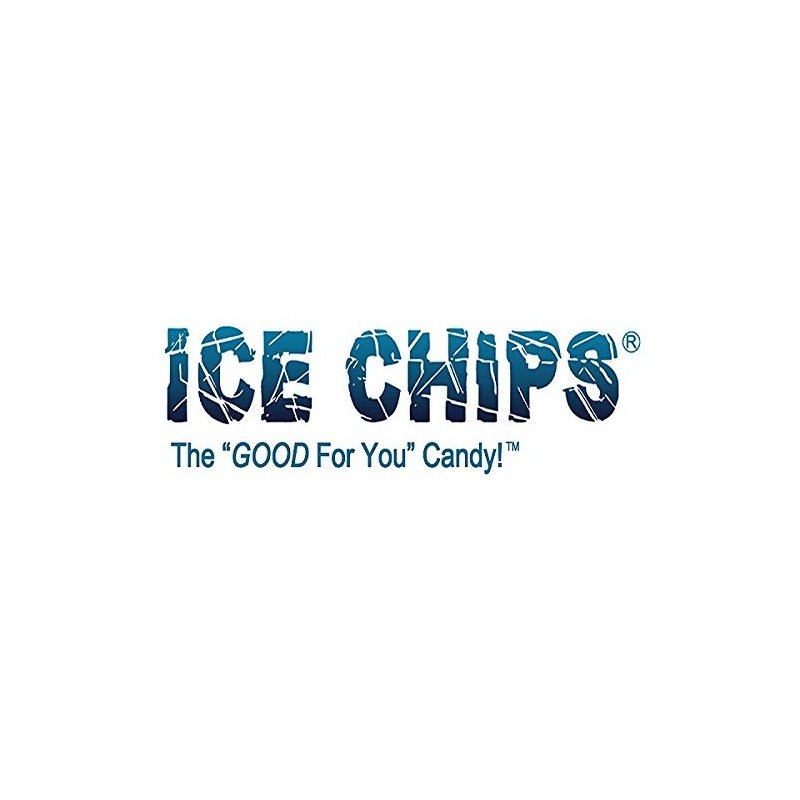 ICE CHIPS Xylitol Candy in Large 5.28 oz Resealable Pouch;