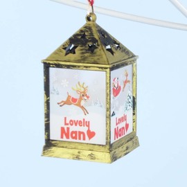 Mulberry Studios Starlight Lantern Christmas Tree Hanger Family & General Lovely Nan