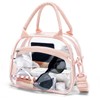 TOURIT Stadium Approved Clear Lunch Bag Transparent Bag with Adjustable