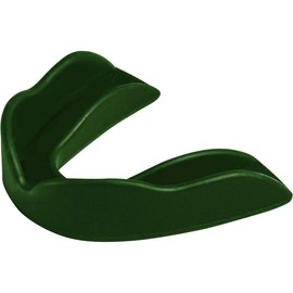 CHAMPRO Boil-and-Bite trägerloser Mundschutz, 50 Stück, für Erwachsene, Waldgrün