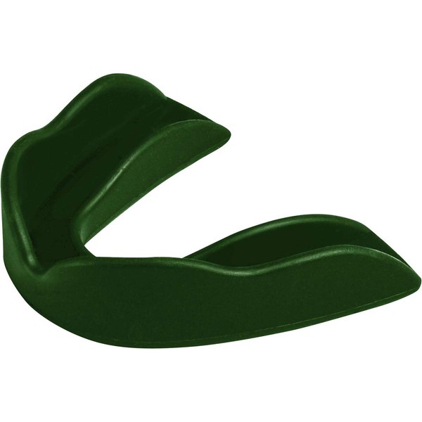 CHAMPRO Boil-and-Bite trägerloser Mundschutz, 50 Stück, für Erwachsene, Waldgrün