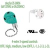 Zing Ear Ceiling Fan Switch 3 Speed 4 Wire Zipper