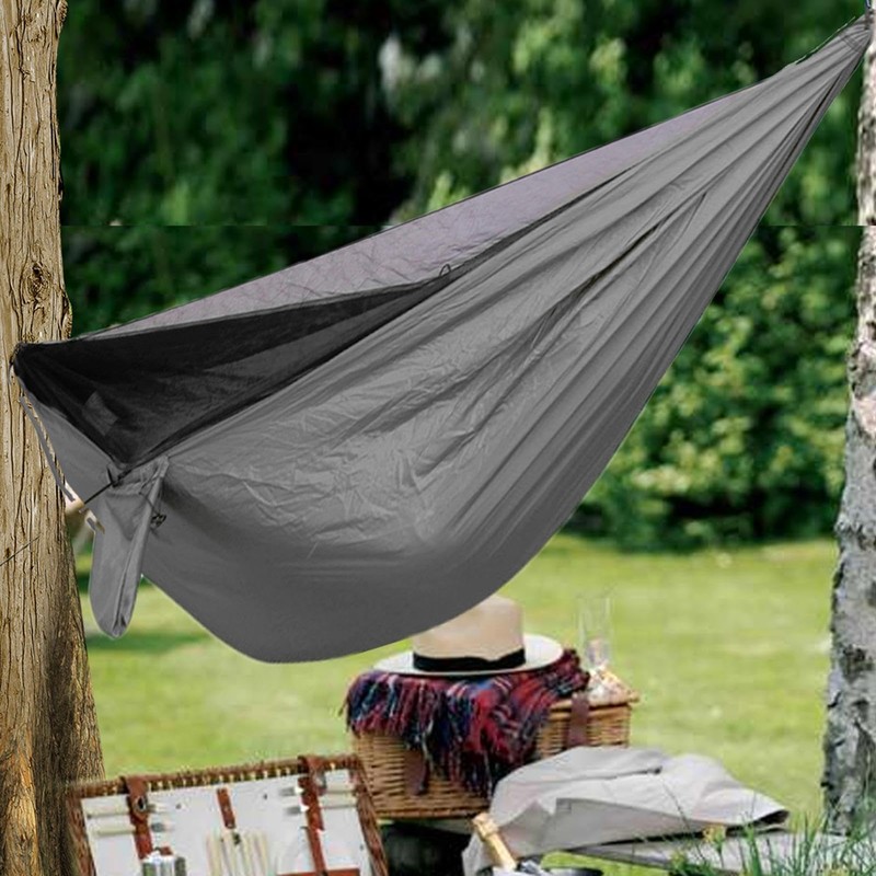 Hammock with Fly Net | Breathable Travel Hammock Strong Load-Bearing