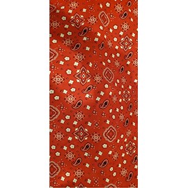 Bandana Print Poly Cotton 58 Inch Wide Fabric