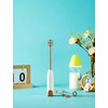DOOBAANN Handheld Electric Baby Formula Mixer,Handheld Drink Mixer (Off White)