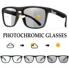 Polarized Square Polarized Sunglasses Mens Women Photochromic Driving Glasses UV400