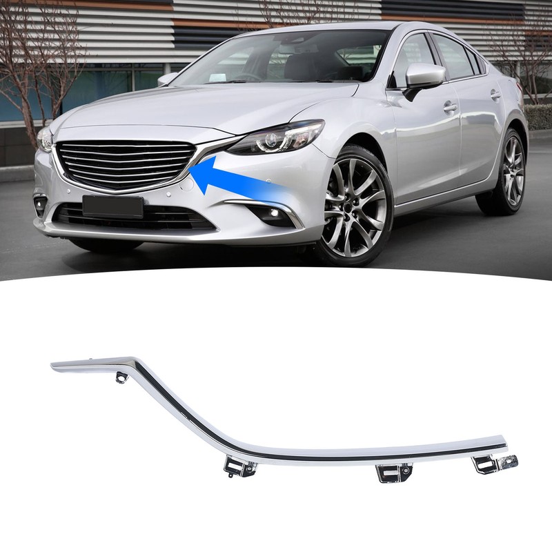 Front Lower Grille Trim Chrome Exquisite Look Grille Molding Trim
