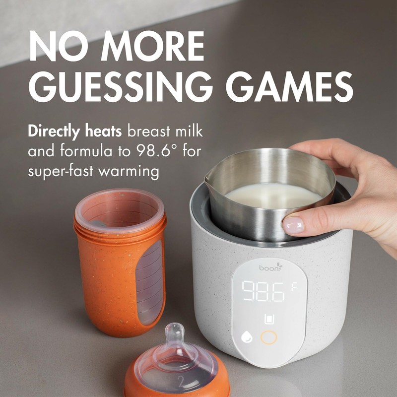 Boon Tempro Direct Heat Breastmilk Warmer - Retains Nutrients in
