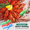 3pcs 2025 Crawfish Sheller Tool for Peeling Cooked Shrimp Tails