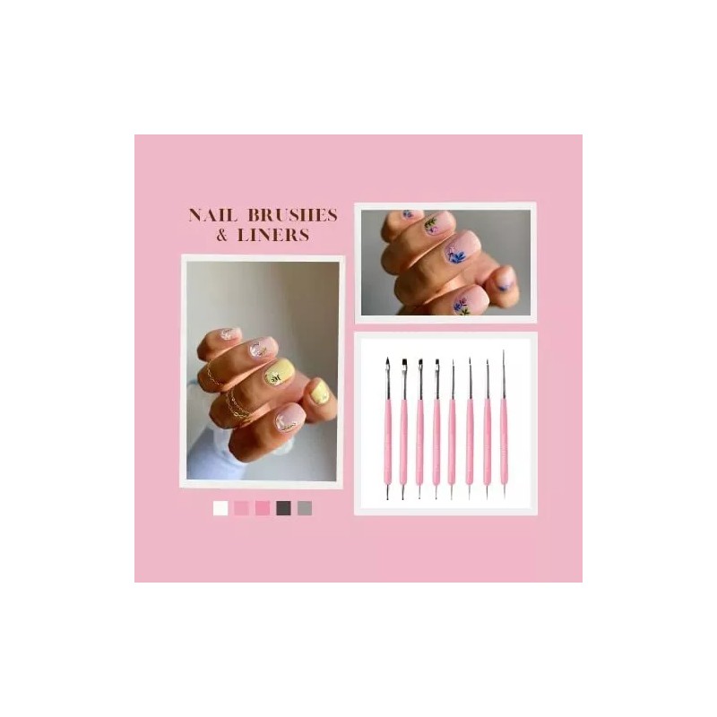 Rucci Professional Juego De Brochas De Gel Rucci Professional Para