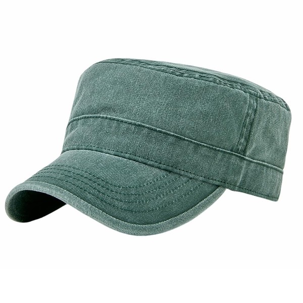 Cadet Hat Women Outdoors Military Sun Caps Dad Army Flat