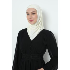 istanbul styles Elegant Stretchable Hijab for Women, Instant and Durable, Tailored for Muslim Women Consists of 2pieces
