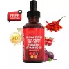 Cayenne Pepper Hawthorn Beet Root Turmeric Vitamin K2+D3 Liquid Drops