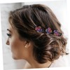 Outanaya 12 Pcs Rhinestone Braid Hair Clips Sparkling Hair Barrettes
