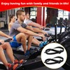 Rowing Machine Feet Straps for Concept 2 Rower - Foot