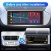Wireless Carplay Single Din Touchscreen Radio Wireless Android Auto, Car