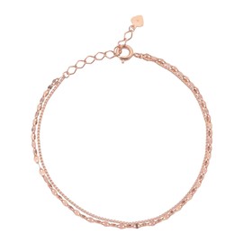 VA VENDOME AOYAMA SV925 GS_B0092LSSI Chain Bracelet, One size, Silver