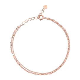 VA VENDOME AOYAMA SV925 GS_B0092LSSI Chain Bracelet, One size, Silver